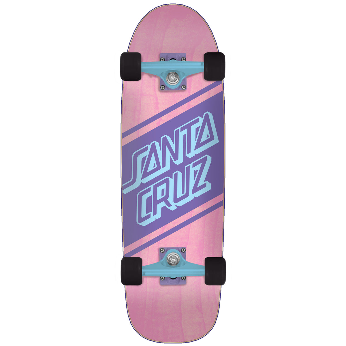 Santa Cruz Street Skate Cruzer 8.75 Skateboard Complete