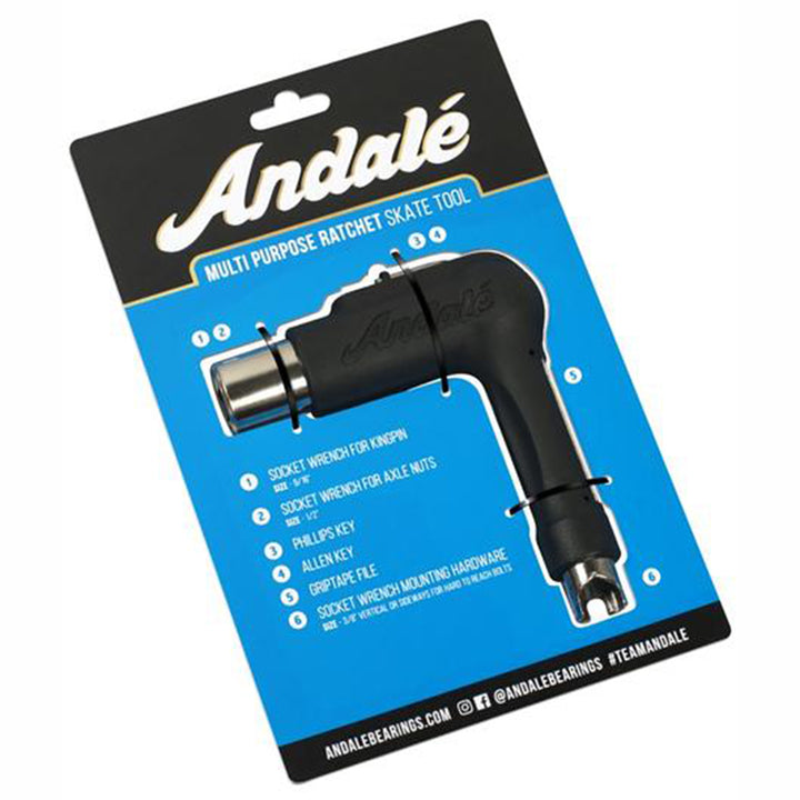 Andale Multi Purpose Ratchet Skateboard Tool