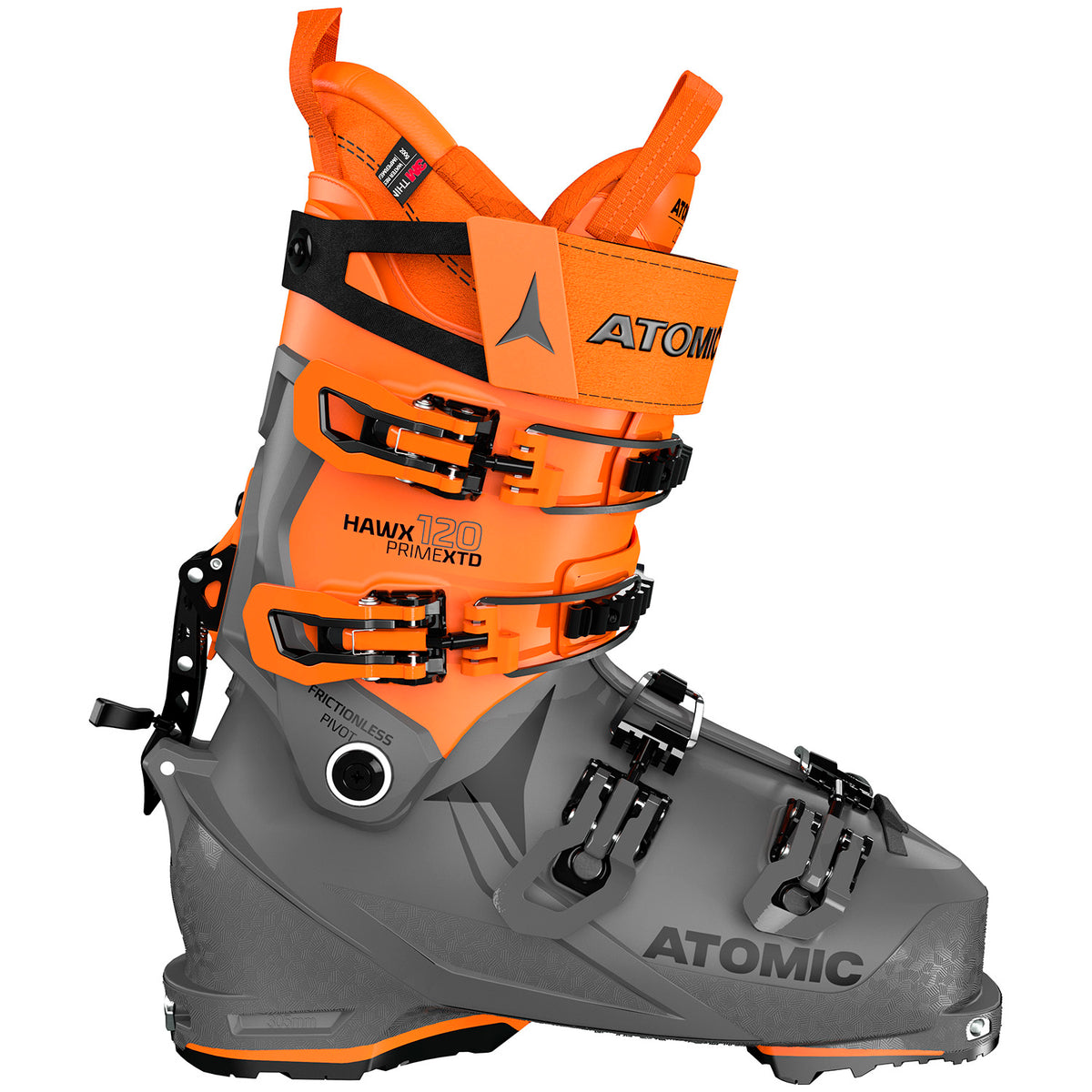 Atomic Hawx Prime XTD 120 Alpine Touring Ski Boots 2021 Anthracite/Orange/Black
