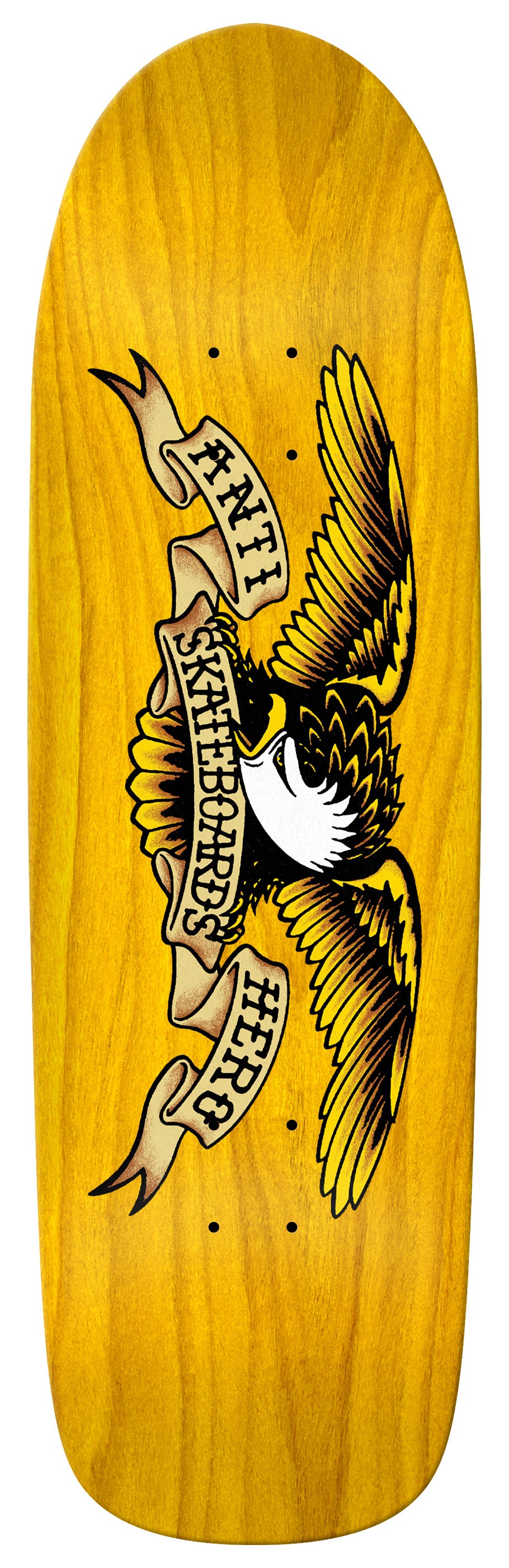 Anti Hero Shaped Eagle Overspray Old Yeller 9.95 Skateboard Deck