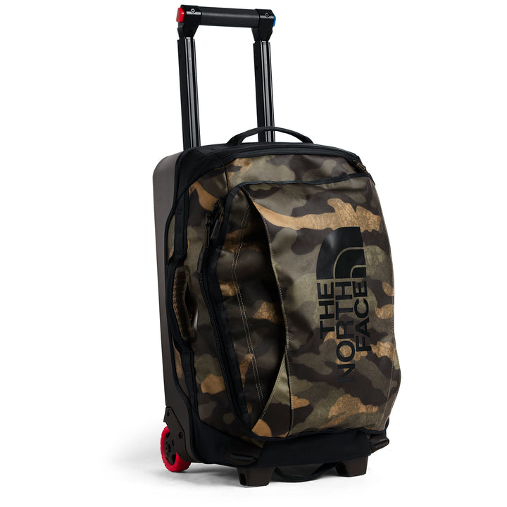 The North Face Rolling Thunder Bag - 22" Burnt Olive Green Waxed Camo Print/TNF Black