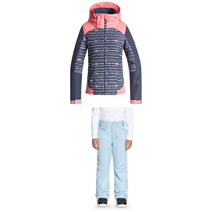 Roxy Sassy Jacket + Roxy Backyard Pants - Girls' 2019