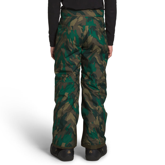 The North Face Freedom Insulated Pants - Boys' Evergreen Mountain Camo Print