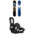 Never Summer West X Snowboard + Burton Cartel Snowboard Bindings 2019