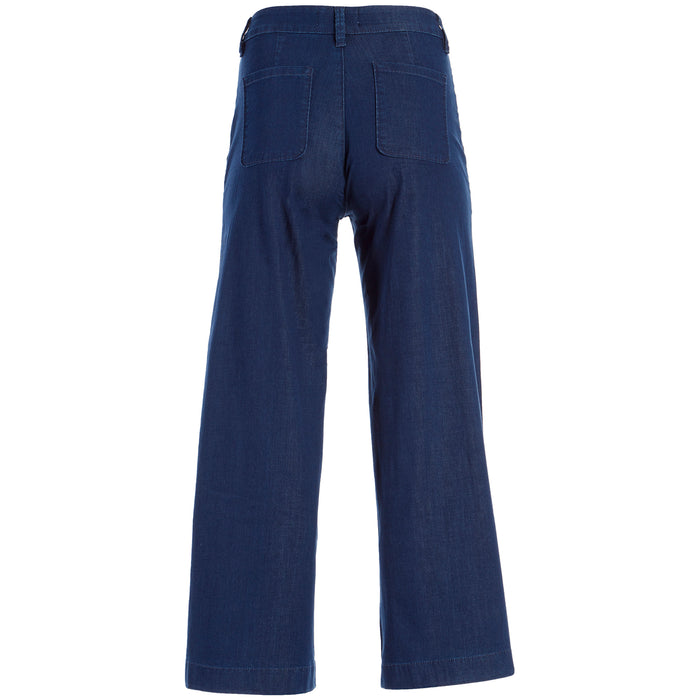 Dish Featherlight Wide-Leg Crop Jeans - Women's Manhattan