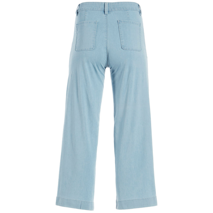 Dish Featherlight Wide-Leg Crop Jeans - Women's Carolina