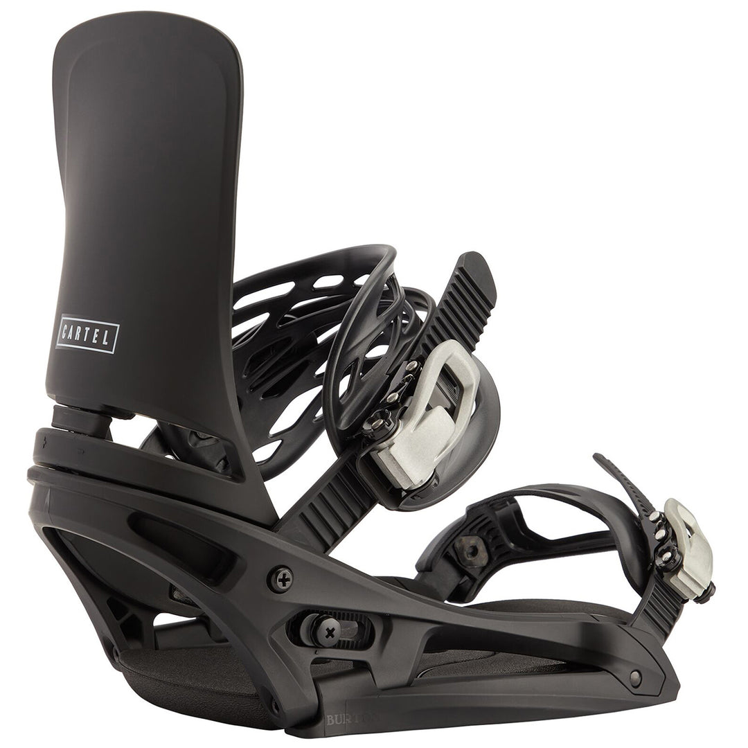 Burton Men's Cartel EST Snowboard Binding, Black, S Burton Men's Cartel EST Snowboard Binding, Black, S