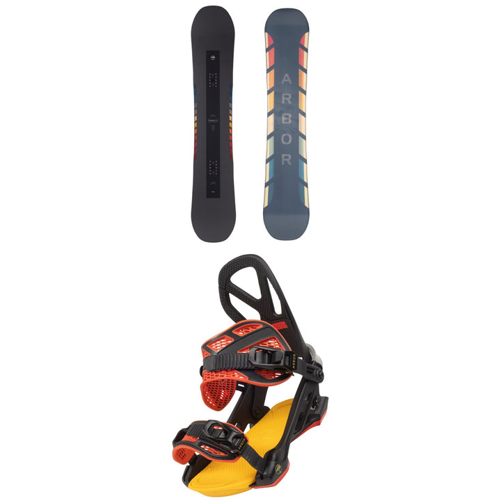 Arbor Formula Camber Snowboard + Hemlock Snowboard Bindings 2021