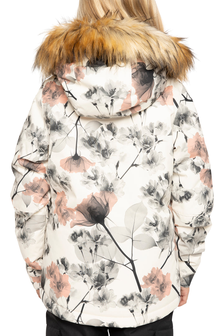 686 Ceremony Insulated Jacket - Girls' Birch X-Ray Floral