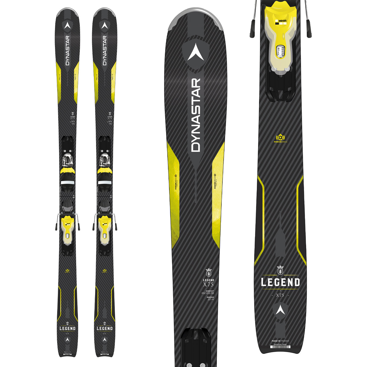 Dynastar Legend X 75 Skis + Xpress 10 GW Ski Bindings 2019