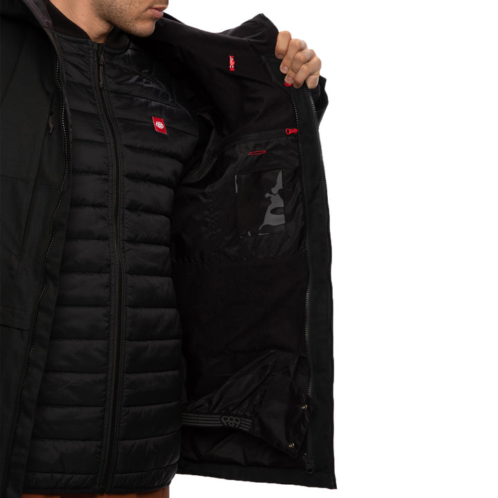 686 SMARTY 3-In-1 Form Jacket Black