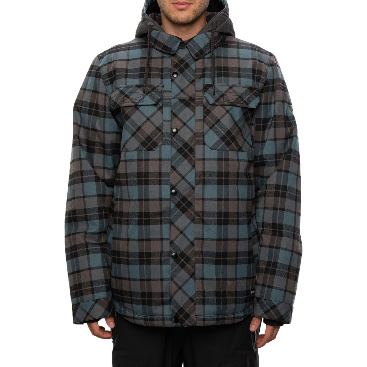 686 Woodland Insulated Jacket Goblin Blue Plaid