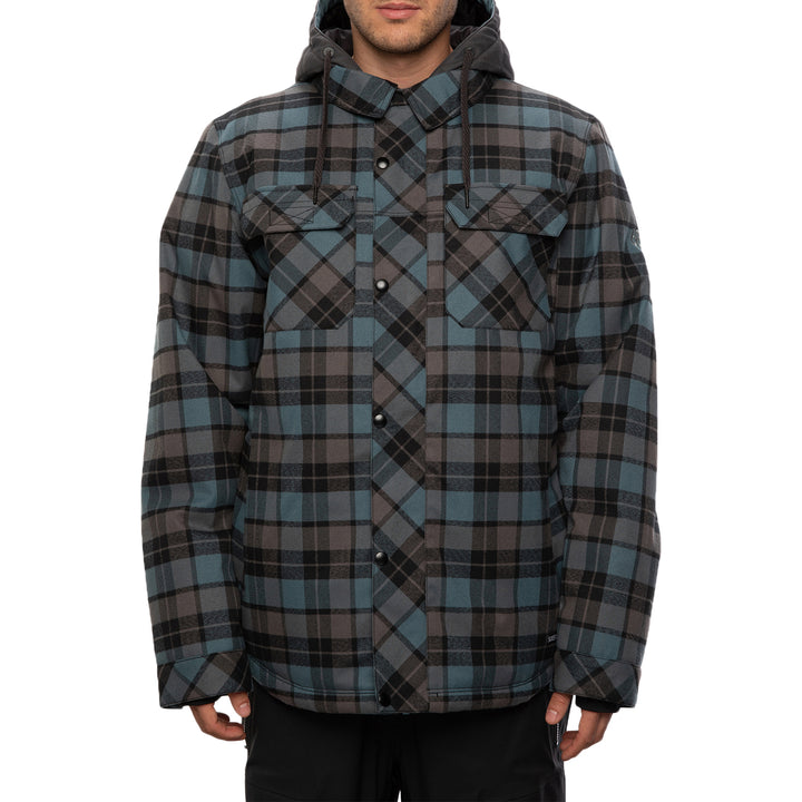 686 Woodland Insulated Jacket Goblin Blue Plaid