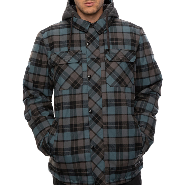 686 Woodland Insulated Jacket Goblin Blue Plaid