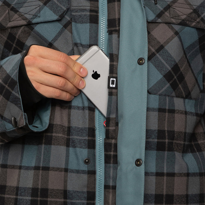 686 Woodland Insulated Jacket Goblin Blue Plaid