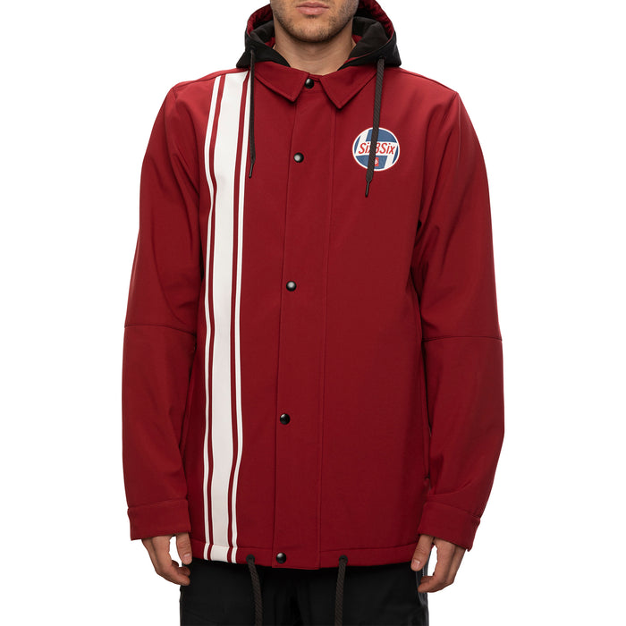 686 Waterproof Coaches Jacket Oxblood