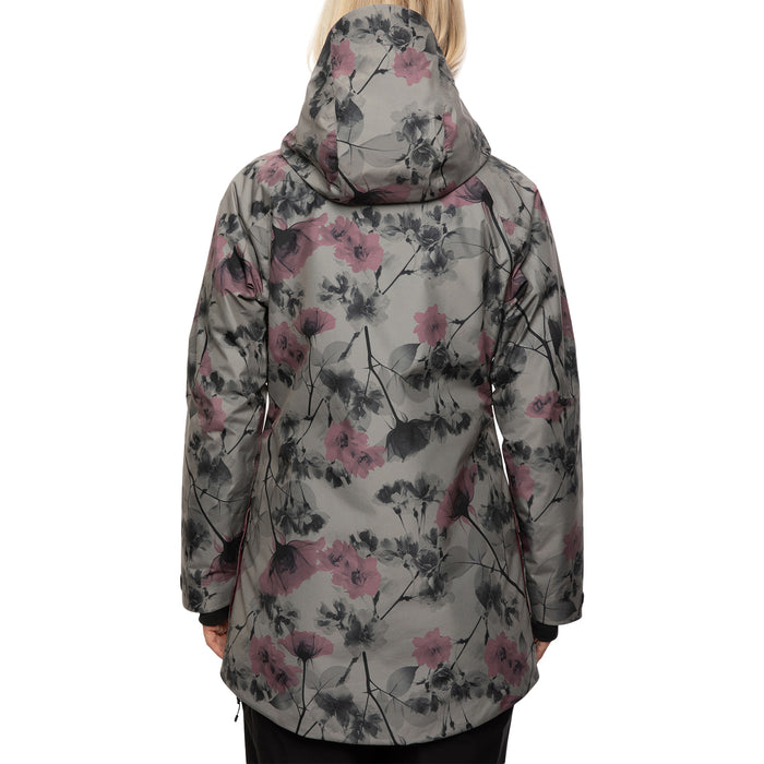 686 GLCR GORE-TEX Moonlight Insulated Jacket - Women's Charcoal X-Ray