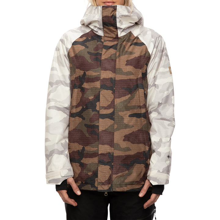 686 GLCR GORE-TEX Whitney Insulated Jacket - Women's Dark Camo Colorblock