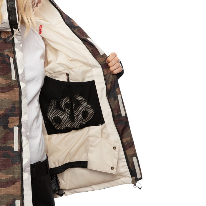 686 GLCR GORE-TEX Whitney Insulated Jacket - Women's Dark Camo Colorblock