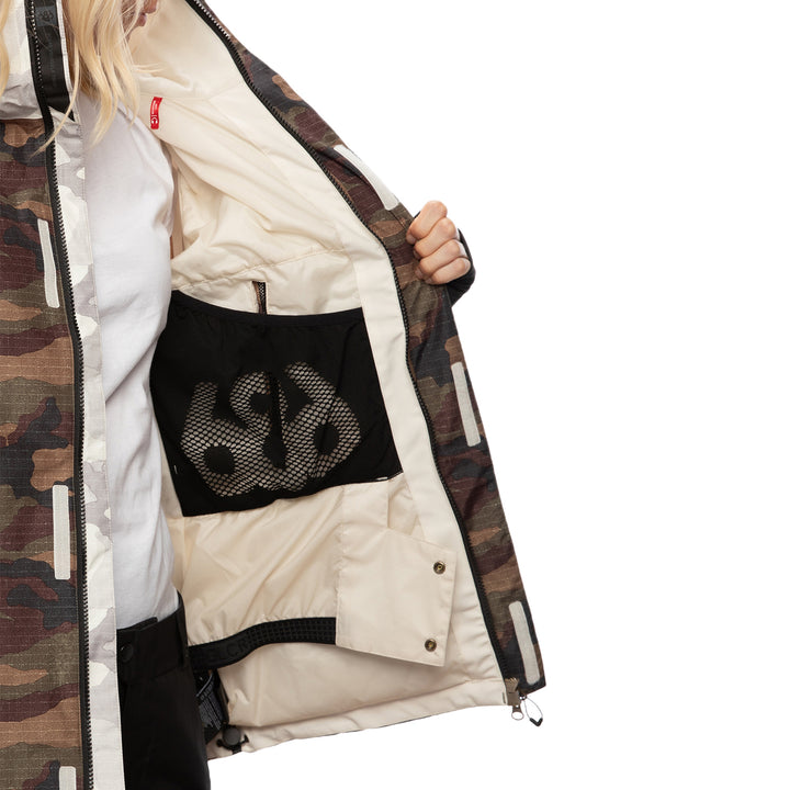 686 GLCR GORE-TEX Whitney Insulated Jacket - Women's Dark Camo Colorblock