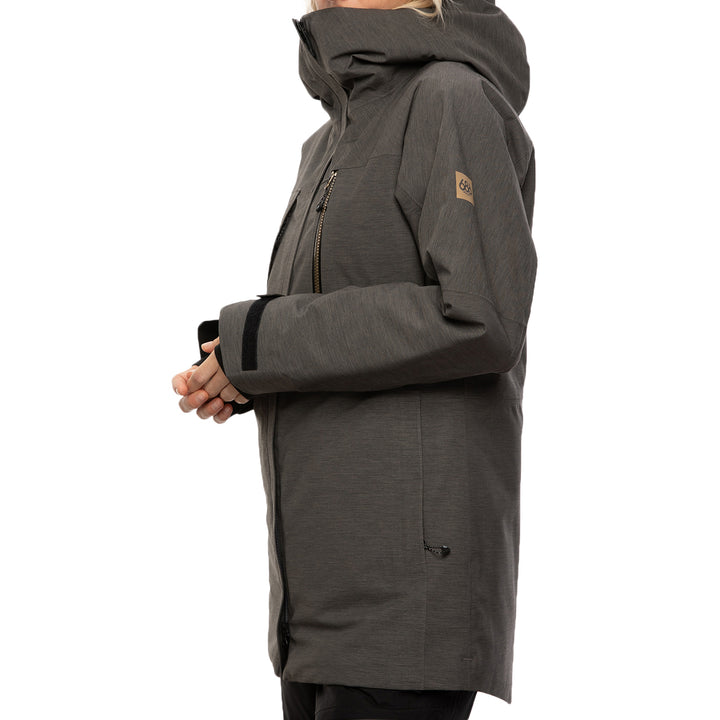 686 GLCR Mantra Insulated Jacket - Women's Charcoal Heather