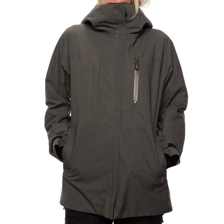 686 GLCR Mantra Insulated Jacket - Women's Charcoal Heather