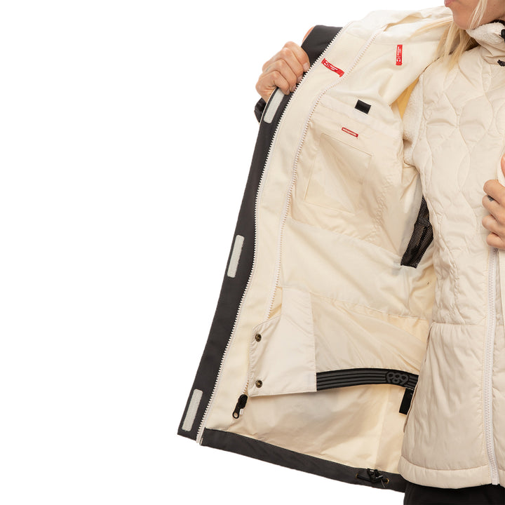 686 SMARTY Spellbound Jacket - Women's Birch Diamond Texture