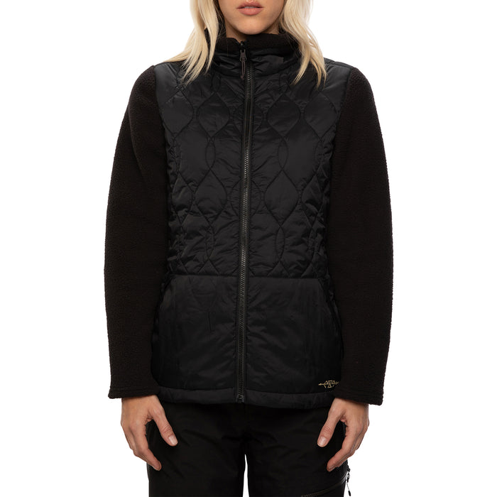 686 SMARTY Spellbound Jacket - Women's Plum Diamond Texture