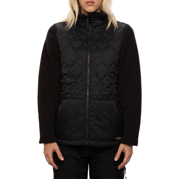 686 SMARTY Spellbound Jacket - Women's Plum Diamond Texture