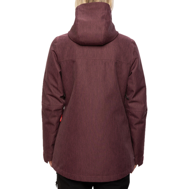 686 SMARTY Spellbound Jacket - Women's Plum Diamond Texture
