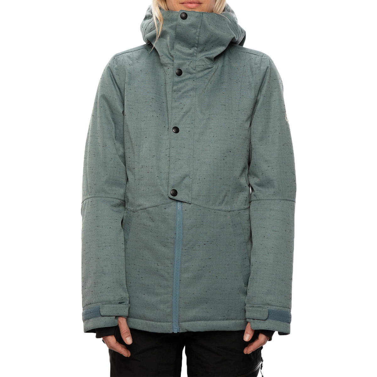 686 Rumor Insulated Jacket - Women's Goblin Blue Slub