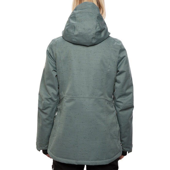 686 Rumor Insulated Jacket - Women's Goblin Blue Slub