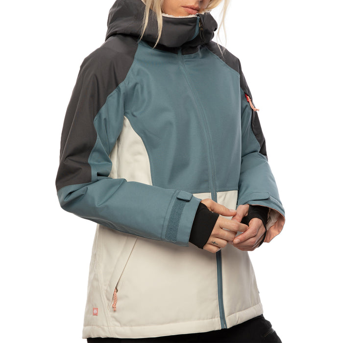 686 Lightbeam Insulated Jacket - Women's Goblin Blue Colorblock