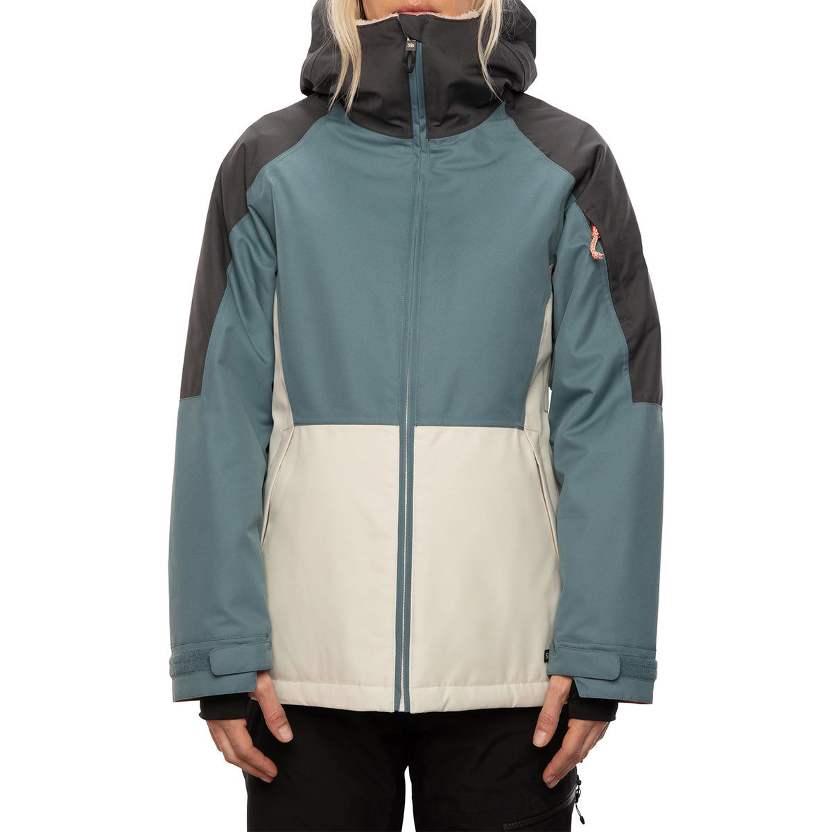 686 Lightbeam Insulated Jacket - Women's Goblin Blue Colorblock