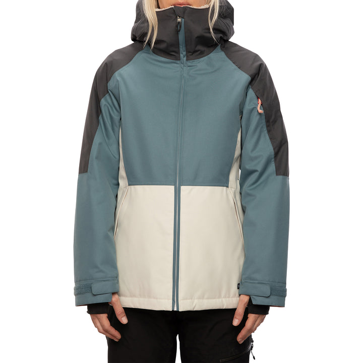 686 Lightbeam Insulated Jacket - Women's Goblin Blue Colorblock