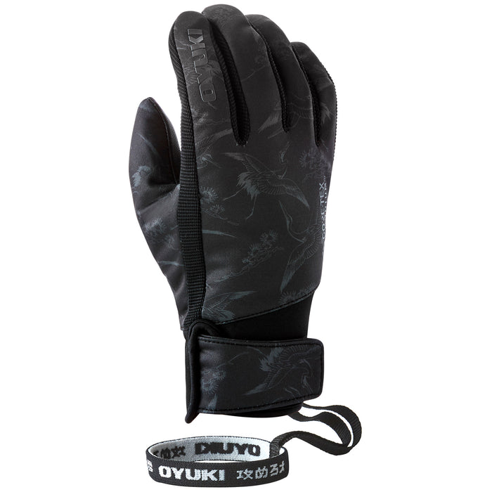 Oyuki Hana GORE-TEX INFINIUM Gloves - Women's Black Crane