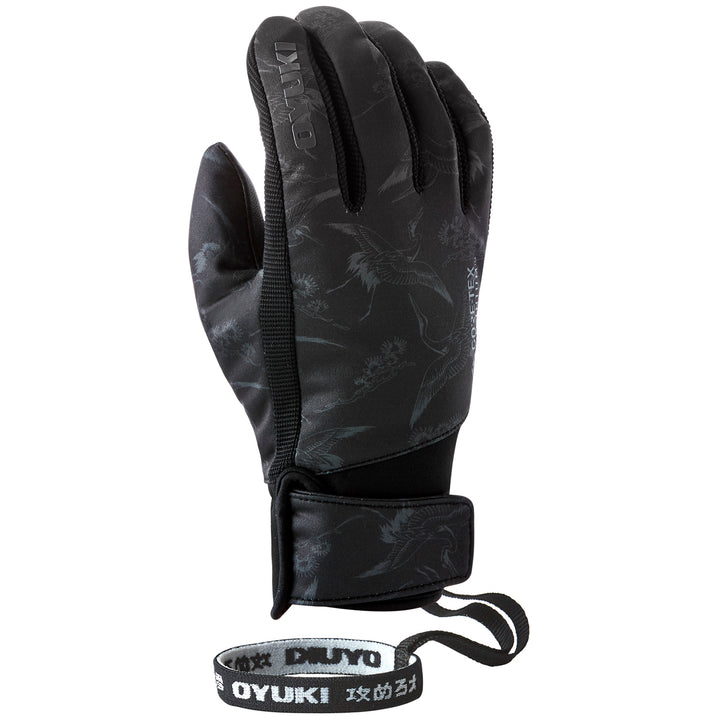 Oyuki Hana GORE-TEX INFINIUM Gloves - Women's Black Crane