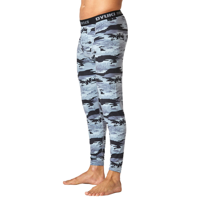 Oyuki Hitatech Base Layer Pants - Men's Grayscale Camo