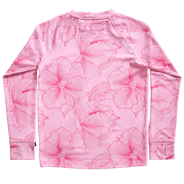 Oyuki Hitatech Base Layer Top - Kids' Pink Hana