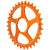 Race Face Narrow Wide Direct Mount Cinch Chainring Orange