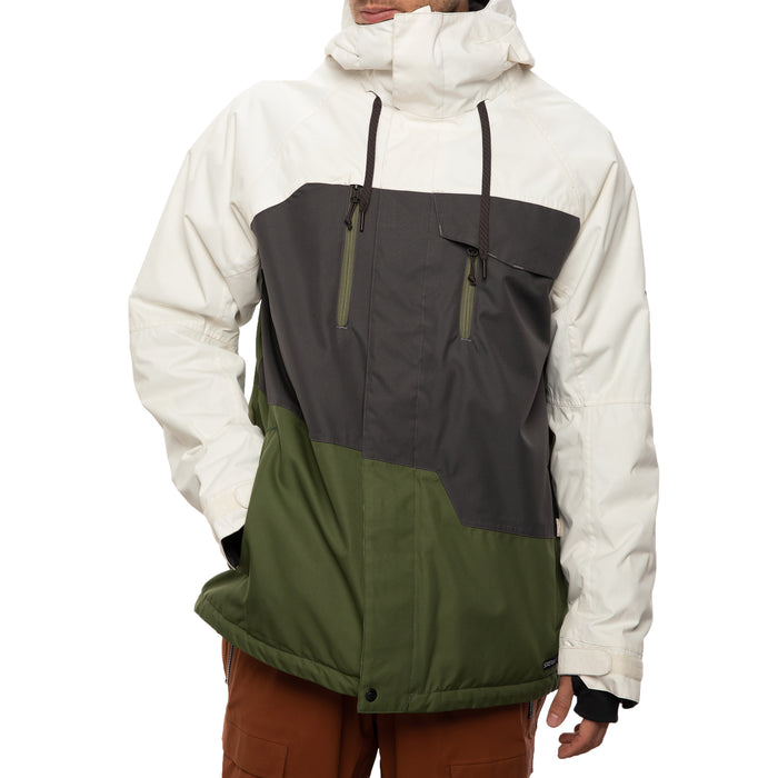 686 Geo Insulated Jacket Birch Wash Colorblock