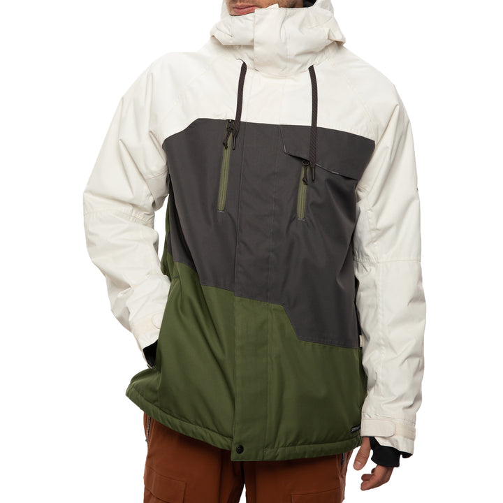 686 Geo Insulated Jacket Birch Wash Colorblock