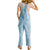 Brixton Christina Crop Overalls - Women's Faded Indigo