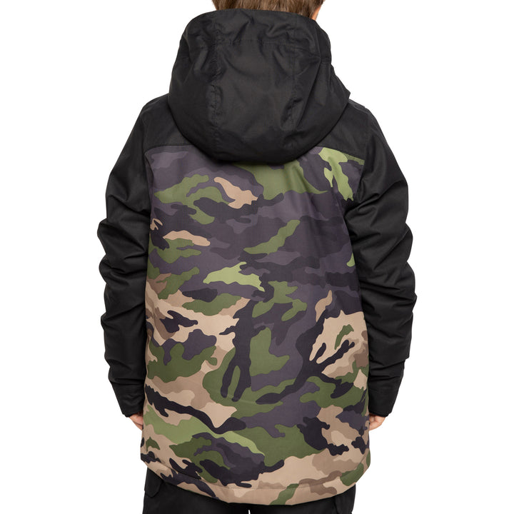 686 Smarty 3-in-1 Insulated Jacket - Boys' Surplus Utility Camo Colorblock