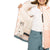 686 Athena Insulated Jacket - Girls' Coral Pink Checkers