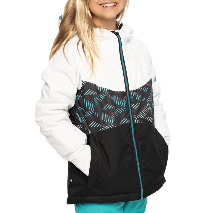 686 Athena Insulated Jacket - Girls' Cross Hatch Fade