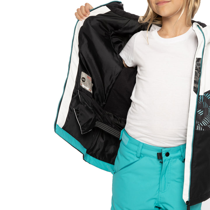 686 Athena Insulated Jacket - Girls' Cross Hatch Fade