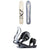 Rossignol XV Sashimi LG White Label Snowboard + XV Snowboard Bindings 2020