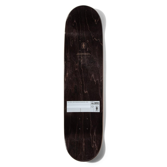 Girl Kennedy Grid OG 8.375 Skateboard Deck
