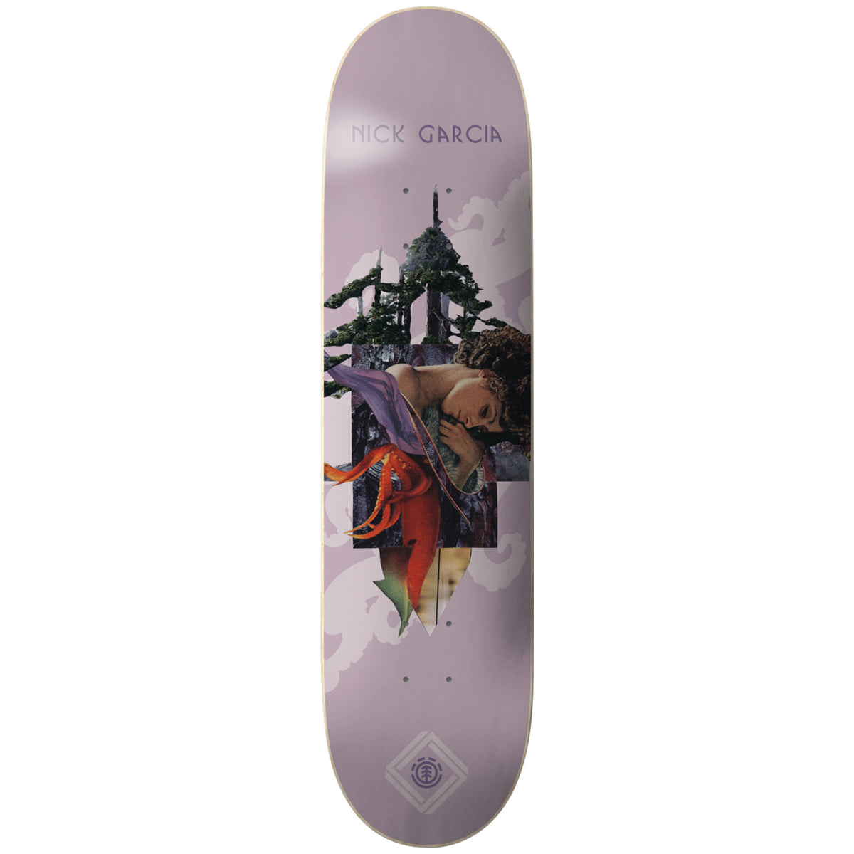 Element Cut Paste Garcia 8.2 Skateboard Deck